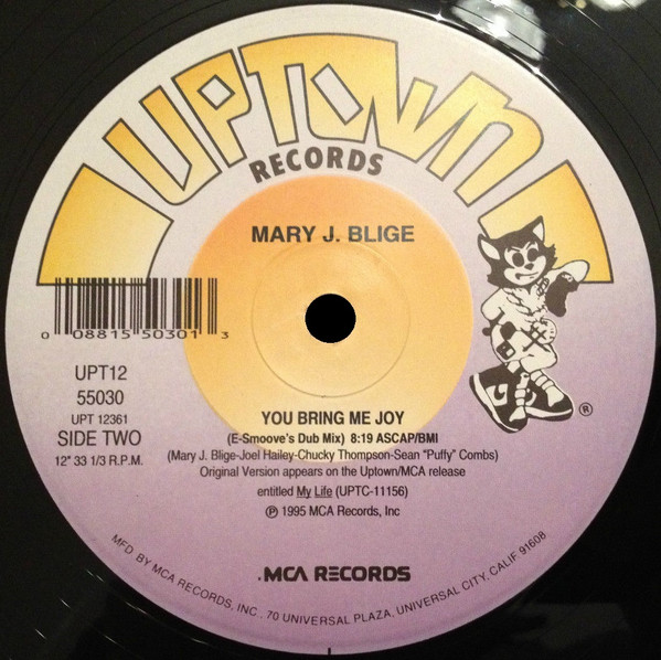 Mary J. Blige - You Bring Me Joy | Uptown Records (UPT12 55030) - 3 Mary J. Blige - You Bring Me Joy | Uptown Records (UPT12 55030) - 3