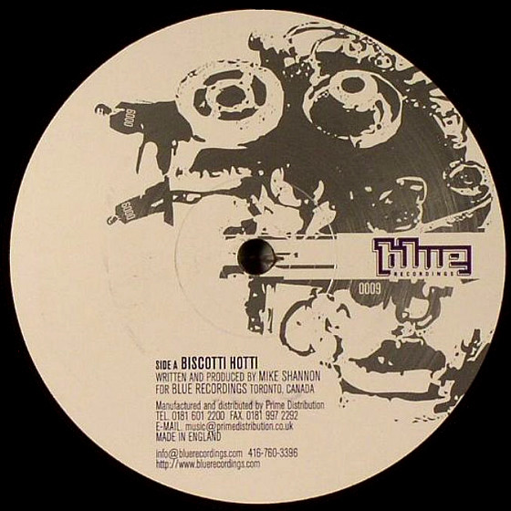 Mike Shannon - Biscotti Hotti | Blue Recordings (BLUE 009)