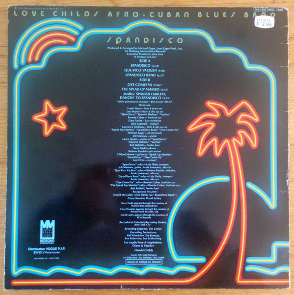 Love Childs Afro Cuban Blues Band - SpanDisco | RCA (MD. 1506) - 2 Love Childs Afro Cuban Blues Band - SpanDisco | RCA (MD. 1506) - 2