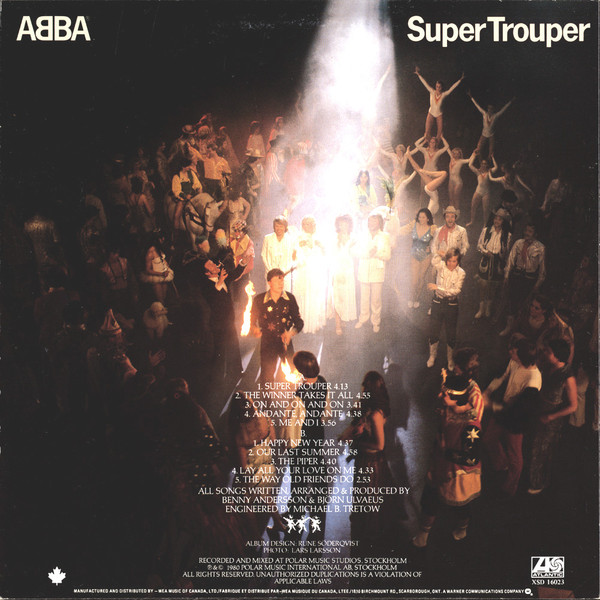 ABBA - Super Trouper | Atlantic (XSD 16023) - 2 ABBA - Super Trouper | Atlantic (XSD 16023) - 2