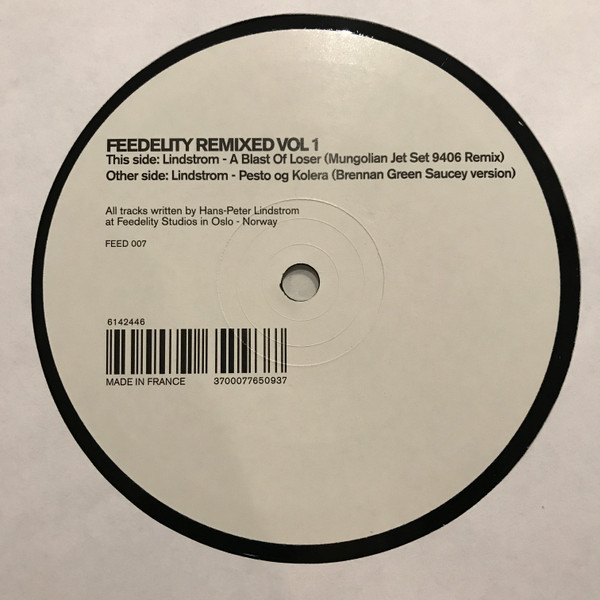 Lindstrøm - Feedelity Remixed Vol 1 | Feedelity (FEED 007) - 3