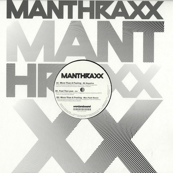 Mr. Negative / Liv - More Than A Feeling / Feel The Love | Manthraxx (Manthraxx 001) - main Mr. Negative / Liv - More Than A Feeling / Feel The Love | Manthraxx (Manthraxx 001) - main