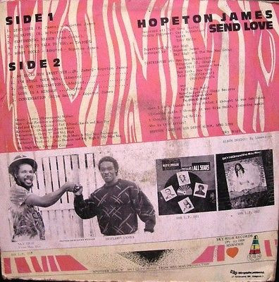 Hopeton James - Send Love | Sky High (SHR L.P. 003) - 2