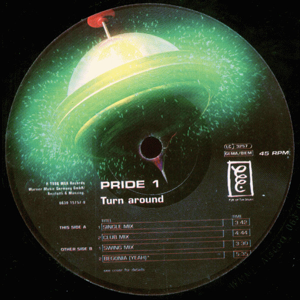 Pride 1 - Turn Around | Eye Of The Storm (0630 15757-0) - 3 Pride 1 - Turn Around | Eye Of The Storm (0630 15757-0) - 3