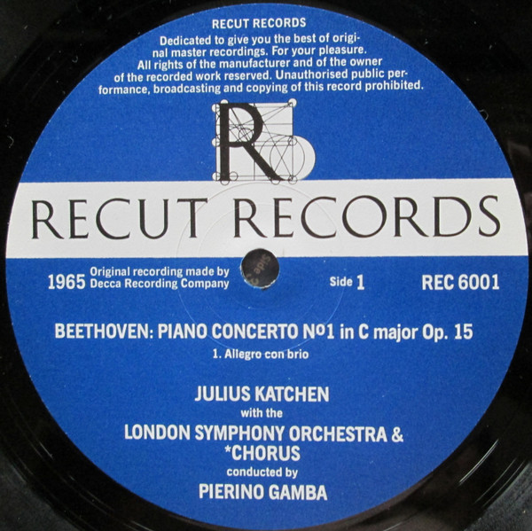 Piano Concerto Nº 1 & Choral Fantasia