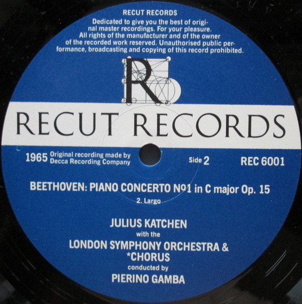 Piano Concerto Nº 1 & Choral Fantasia