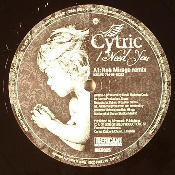 Cytric - I Need You | Iberican! Recordings (IBER025) - main