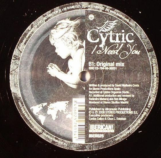 Cytric - I Need You | Iberican! Recordings (IBER025) - 2