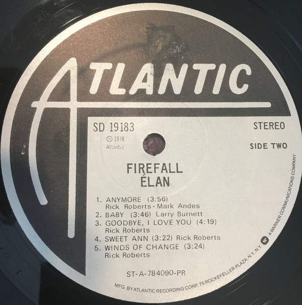 Firefall - Élan | Atlantic (SD 19183) - 4