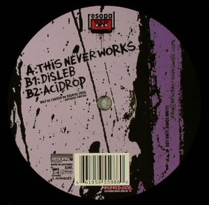Fraktion - This Never Works | Resopal RED (RSP RED 006) - 2