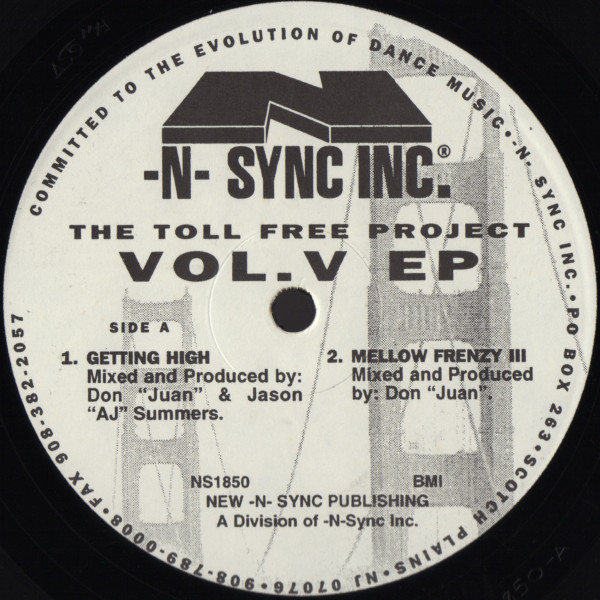 Various - The Toll Free Project Vol. V EP | -N-Sync Inc. (NS1850)