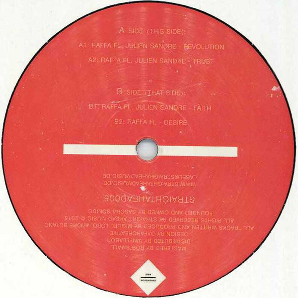 Raffa FL , Julien Sandre - Revolution EP | Straight Ahead Music (STRAIGHTAHEAD005) - main Raffa FL , Julien Sandre - Revolution EP | Straight Ahead Music (STRAIGHTAHEAD005) - main
