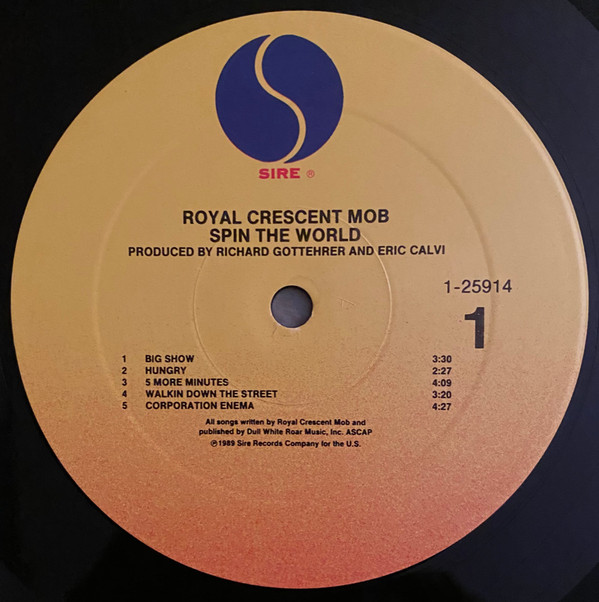 Royal Crescent Mob - Spin The World | Sire (9 25914-1) - 3 Royal Crescent Mob - Spin The World | Sire (9 25914-1) - 3