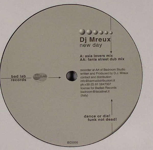 Mreux - New Day | Badlab Records (BD006) - main