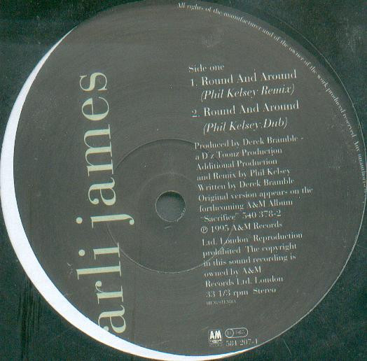 Carli James - Round And Around | A&M Records (581 207-1) - 2