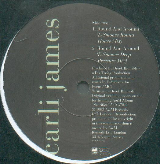 Carli James - Round And Around | A&M Records (581 207-1) - 3