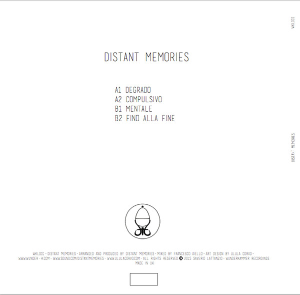 Distant Memories - Distant Memories | WunderKammer (WKL 001) - 2 Distant Memories - Distant Memories | WunderKammer (WKL 001) - 2