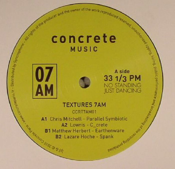 Various - Textures 7AM | Concrete Music 7AM (CCRT7AM01) - 3