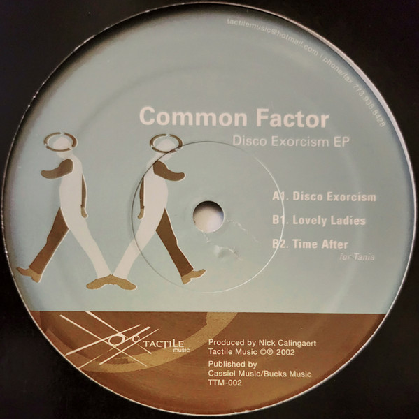 Common Factor - Disco Exorcism EP | Tactile Music (TTM-002) - main
