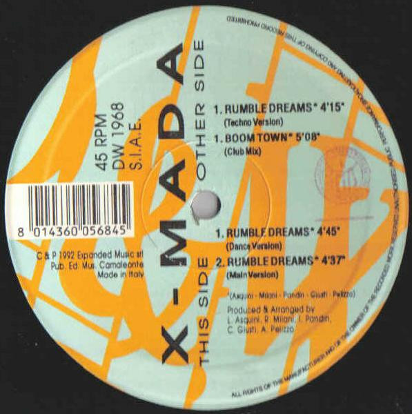 X-Mada - Rumble Dreams | Dance And Waves (DW 1968)