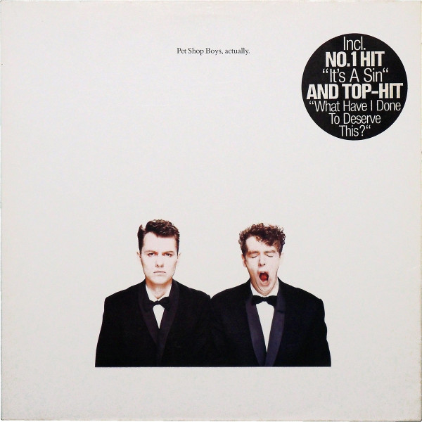 Pet Shop Boys - Actually | Parlophone (064 74 6972 1) - 15 Pet Shop Boys - Actually | Parlophone (064 74 6972 1) - 15