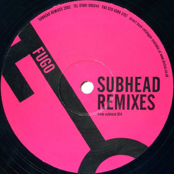 Subhead - Subhead Remixes | Subhead (SHRMX 05) - 2