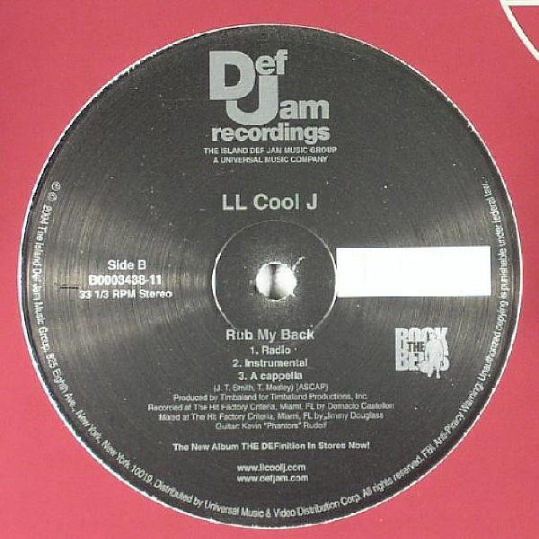 LL Cool J - Hush | Def Jam Recordings (B0003438-11) - 2 LL Cool J - Hush | Def Jam Recordings (B0003438-11) - 2