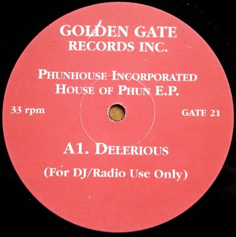 Phunhouse Incorporated - House Of Phun EP | Golden Gate Records Inc. (GATE 21) - main