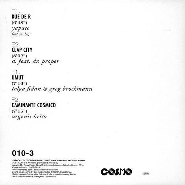 Various - ...5 Years Of Cosmo... | Cosmo Records (COSMO_010-3) - 2 Various - ...5 Years Of Cosmo... | Cosmo Records (COSMO_010-3) - 2