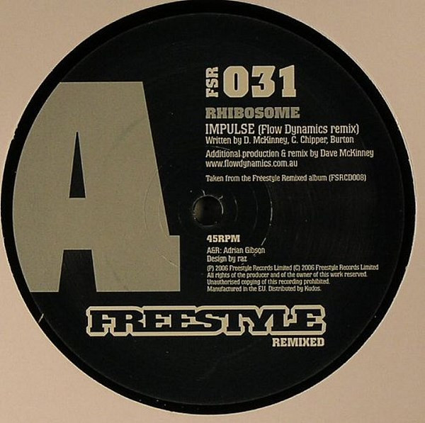 Rhibosome / Reggie Watts - Impulse / Movin' On | Freestyle Records (FSR 031)
