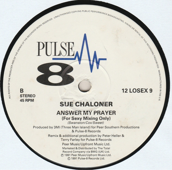 Sue Chaloner - Answer My Prayer | Pulse-8 Records (12 LOSEX 9) - 4 Sue Chaloner - Answer My Prayer | Pulse-8 Records (12 LOSEX 9) - 4