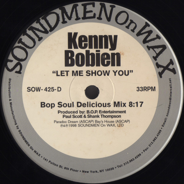 Kenny Bobien - Let Me Show You | Soundmen On Wax (SOW-425) - 6 Kenny Bobien - Let Me Show You | Soundmen On Wax (SOW-425) - 6