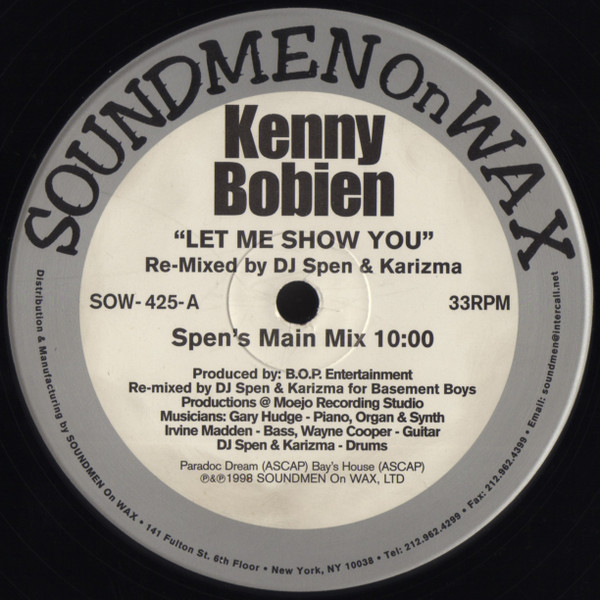 Kenny Bobien - Let Me Show You | Soundmen On Wax (SOW-425) - 2 Kenny Bobien - Let Me Show You | Soundmen On Wax (SOW-425) - 2