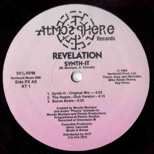 Revelation - Synth-It / First Power | Atmosphere Records (AT 1)