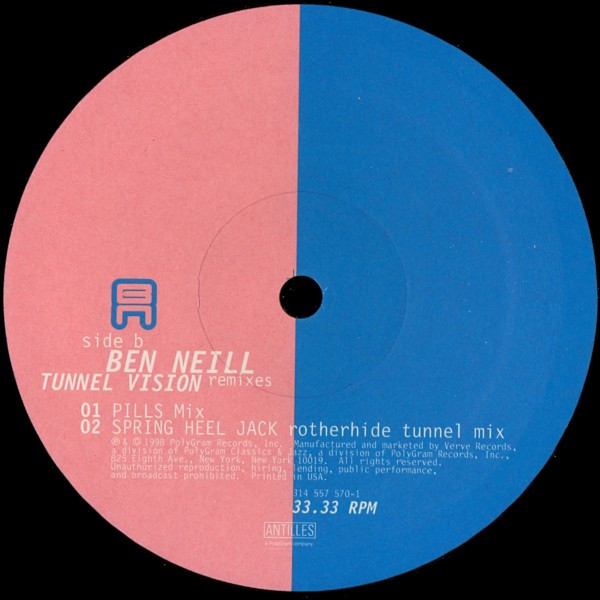 Ben Neill - Tunnel Vision (Remixes) | Antilles (314 557 570-1) - 4