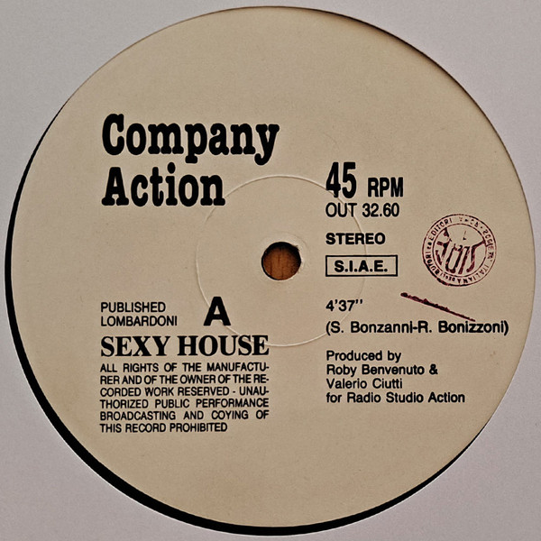 Company Action - Sexy House | Out (OUT 3260) - main