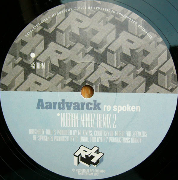Aardvarck - Re Spoken | Rush Hour (RH004)