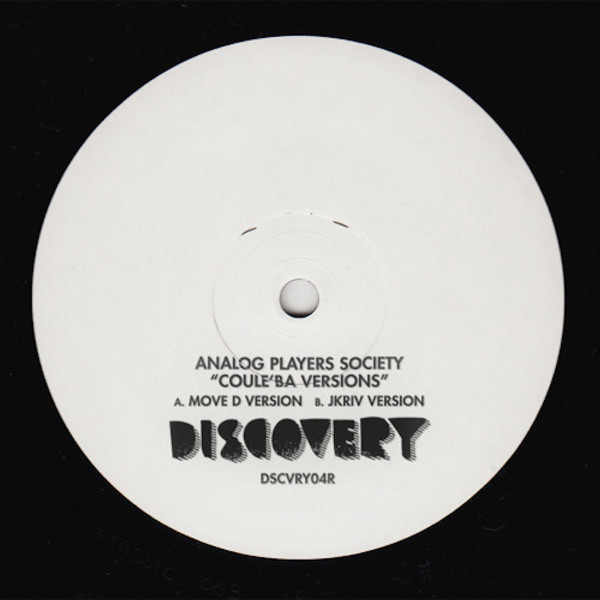 Analog Players Society - Coule'Ba Versions | Discovery Recordings (DSCVRY04R)