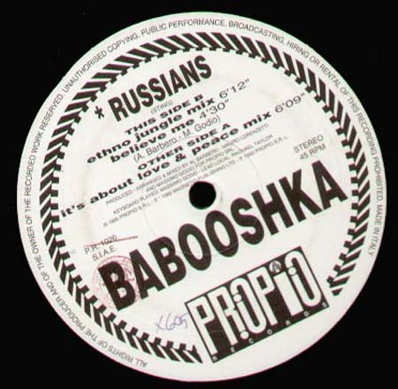 Babooshka - Russians | Propio Records (PR 1026)