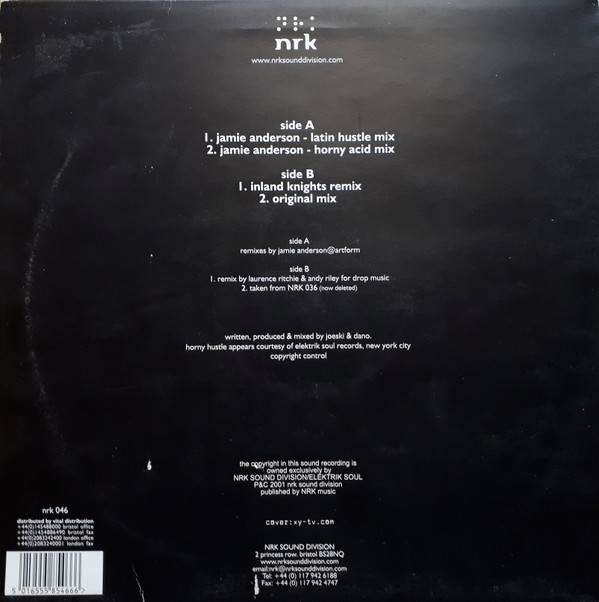Twisted Pair - Horny Hustle (Remixes) | NRK Sound Division (NRK 046) - 2 Twisted Pair - Horny Hustle (Remixes) | NRK Sound Division (NRK 046) - 2