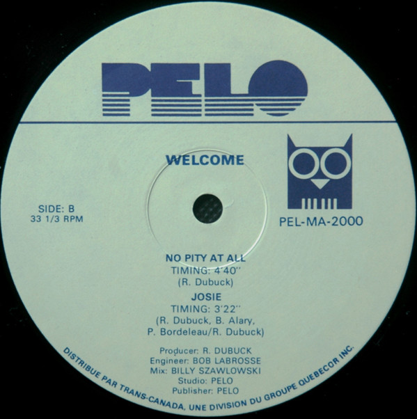Welcome - Welcome (EP) [Vinyl] | Pelo (PEL-MA-2000) - 4