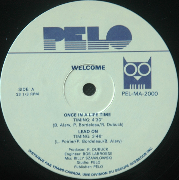 Welcome - Welcome (EP) [Vinyl] | Pelo (PEL-MA-2000) - 3