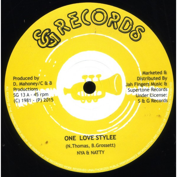 Nya & Natty - One Love Stylee | S & G Records (SG13)