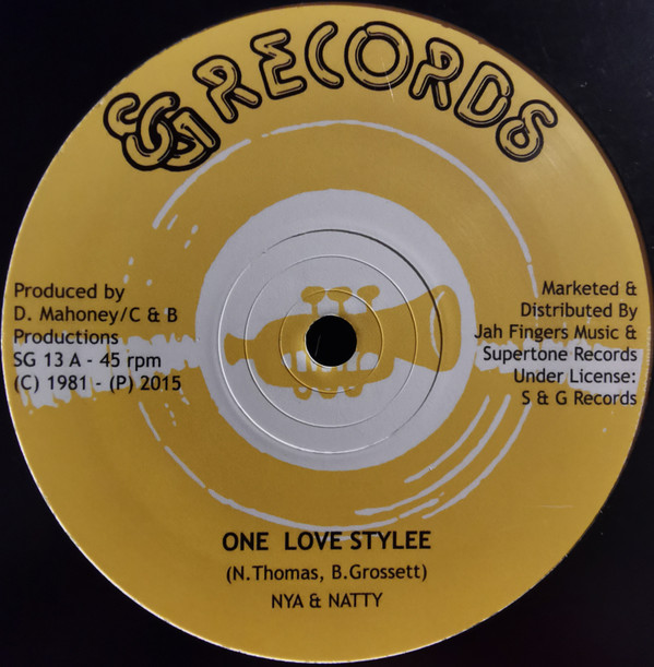 Nya & Natty - One Love Stylee | S & G Records (SG13) - 2 Nya & Natty - One Love Stylee | S & G Records (SG13) - 2