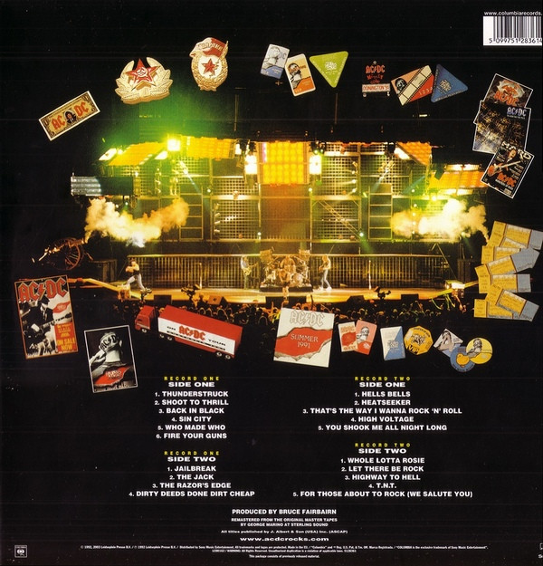 AC/DC - Live LP | Columbia (5128361) - 3 AC/DC - Live LP | Columbia (5128361) - 3