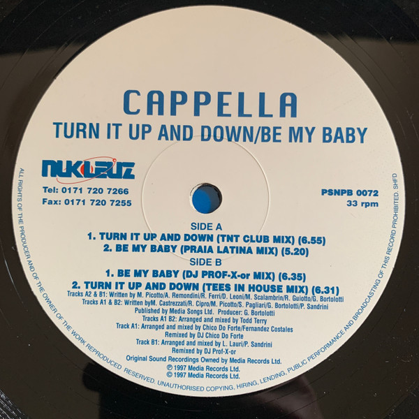 Turn It Up And Down / Be My Baby