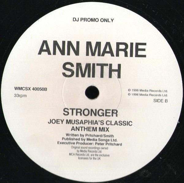 Ann-Marie Smith - Stronger | MCA Records (WMCSX 40050) - 3 Ann-Marie Smith - Stronger | MCA Records (WMCSX 40050) - 3