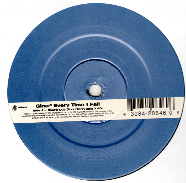 Gina G - Every Time I Fall | Eternal (WEA134T) - 3