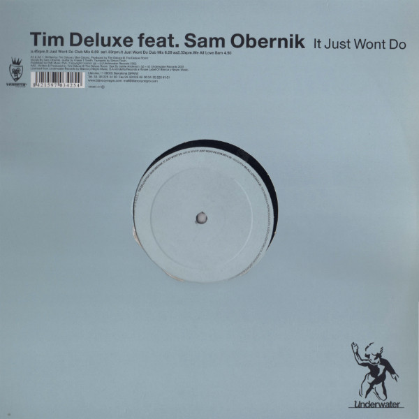 Tim Deluxe Feat. Sam Obernik - It Just Won't Do | Vendetta Records (VENMX 411Ⓝ) - main