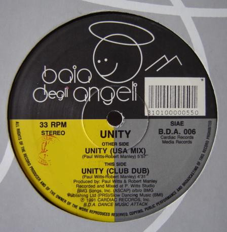 Unity - Unity | Baia Degli Angeli (B.D.A. 006) - main